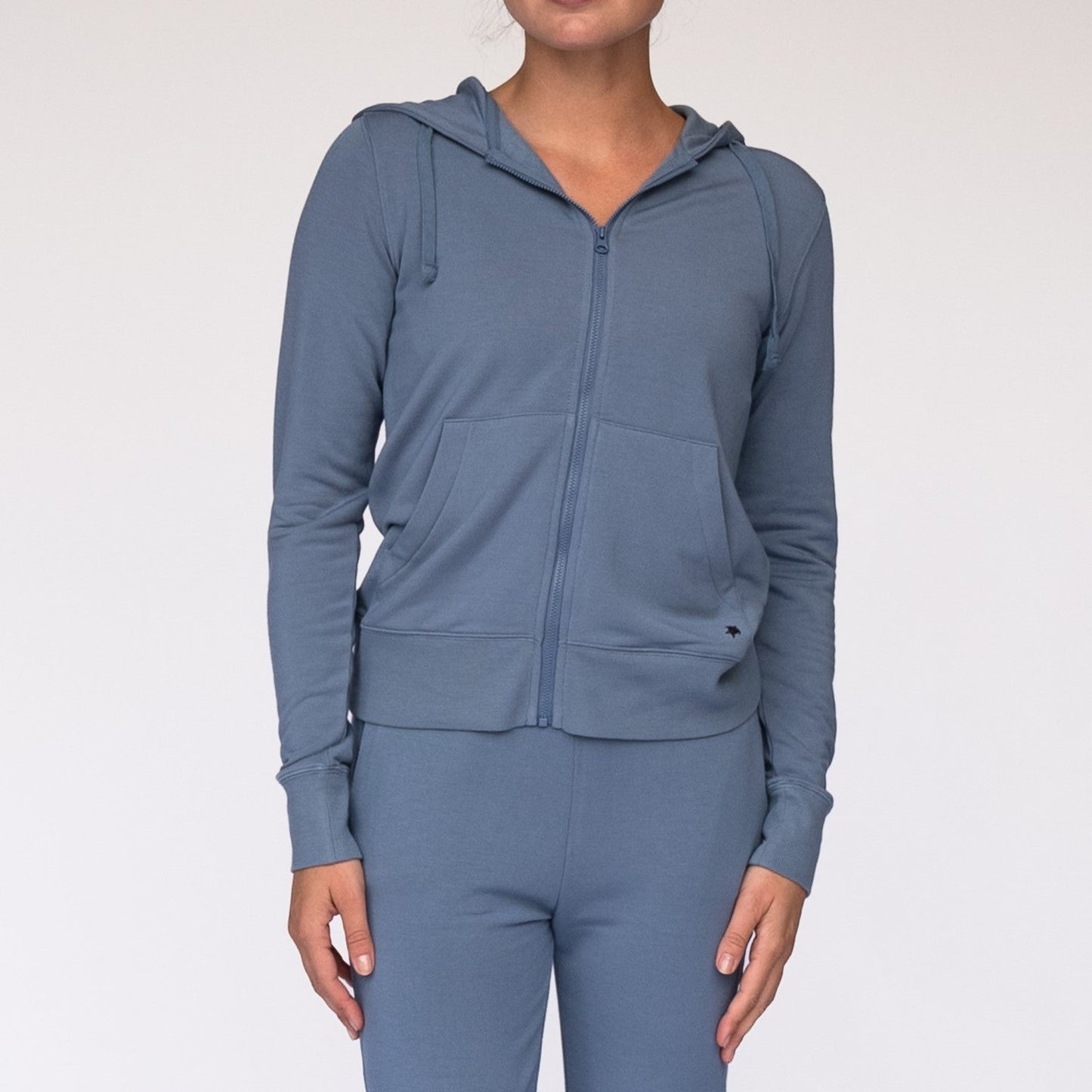 Women's Ultrasoft Modal Fitted Zip-Up - LAIRD